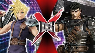 Cloud VS Guts Final Fantasy VS Berserk  DBX [upl. by Okimuk111]