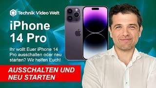 iPhone 14 Pro  Ausschalten und neu starten • Tutorial [upl. by Yonit728]