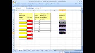 Excel Facil Truco 24 Funcion PRONOSTICO [upl. by Nylaehs]