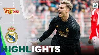 Real Madrid vs Union Berlin  Highlights  UEFA Youth League 12122023 [upl. by Evanne]