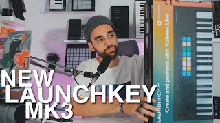 GREAT BUDGET MIDI KEYBOARD Novation Launchkey MK3 Unboxing Features and Making A Track [upl. by Naie]