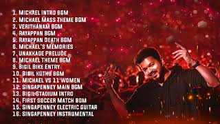 Bigil  Full BGMs  Theme music  AR Rahman  Thalapathy Vijay [upl. by Macgregor]