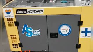 Genset 15kva silent [upl. by Aldous708]