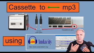 How to copy Cassette to MP3  to your laptop [upl. by Ahseret]