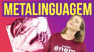 METALINGUAGEM  Resumo de Literatura para o Enem [upl. by Nyladgam]