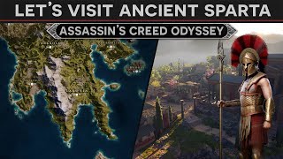 Lets Visit Ancient Sparta  History Tour in AC Odyssey Discovery Mode [upl. by Georg998]