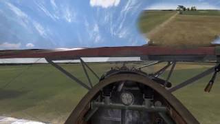 Albatros DVa Landing Procedure [upl. by Rand]