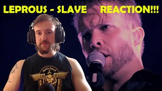 New Prog  LEPROUS  Slave Live At Rockefeller Music Hall REACTION  First Time Hearing [upl. by Vitoria380]