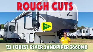 22 Forest River Sandpiper 3660MB  Petes RV Walkthrough [upl. by Nrehtac179]