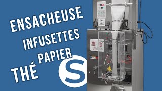 Ensacheuse Infusettes Papier  E3002 [upl. by Oiramrej]