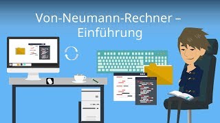 Von Neumann Architektur  Grundlagen des Rechners einfach erklärt [upl. by Rodolph]