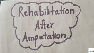 Rehabilitation After AmputationStages Of Rehabilitation After AmputationExercises After Amputation [upl. by Lleihsad]