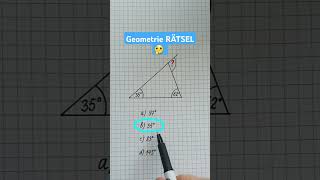 Was kommt raus 🤔🥴 Geometrie RÄTSEL mathematikfee mathe winkel dreieck matherätsel [upl. by Leda]