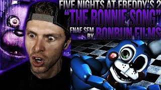 Vapor Reacts 449  FNAF SFM FNAF 2 SONG ANIMATION quotThe Bonnie Songquot by BonBun Films REACTION [upl. by Nerrawed]