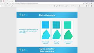 SelfCAD 2 0 Basic Modeling And Animation Overview [upl. by Ytrebil]