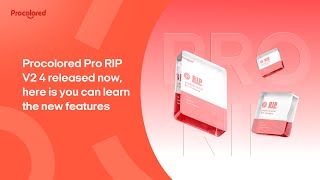 Procolored Pro RIP V24 released now here is you can learn the new features [upl. by Cinom259]