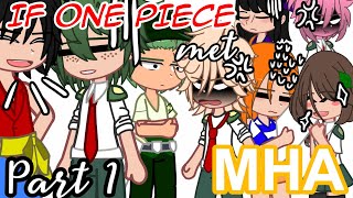 If some of One Piece characters met some of MHA characters…  Part 1 [upl. by Atinav248]