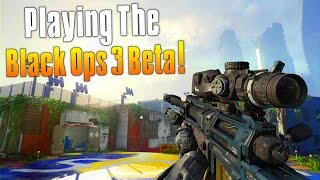 IM PLAYING THE BLACK OPS 3 BETA [upl. by Eloisa947]