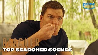 Top Searched Scenes  REACHER  Prime Video [upl. by Lerrad]