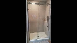 OVE Decors Glendale Shower Door Review and Demonstration [upl. by Ariait773]