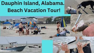 Dauphin Island Alabama Beach Vacation Tour [upl. by Bethany]