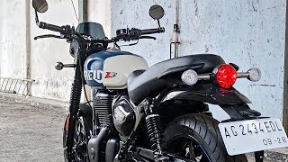 Royal Enfield Hunter 350 ZARD exhaust sound [upl. by Frazier283]