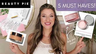 TOP 5 MUST HAVES FROM BEAUTY PIE  AFFORDABLE LUXURY SKINCARE [upl. by Hennessey]