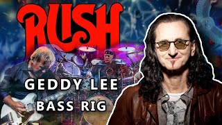 Geddy Lees Bass Rig The Heart of Rushs Unforgettable Music [upl. by Ocirema]