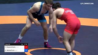 65 Kg Final Yianni Diakomihalis TMWC FLWC Vs Zain Retherford Nittany Lion Wrestling Club [upl. by Ahsyekat]