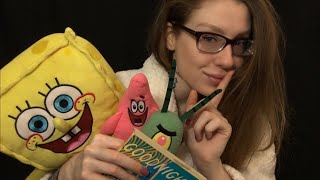 ASMR MOMMY TUCKS YOU IN  Gentle Kisses Book Reading Checking Your Temp [upl. by Margarete574]