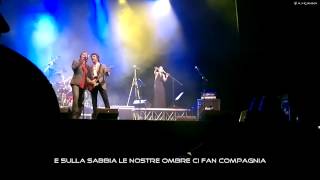 Bee Hive  Scende La Sera HD  Bee Hive Reunion Live Tour 2011  testo  karaoke [upl. by Maryn]