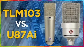 Neumann U87Ai vs TLM 103 similar or different [upl. by Asiluy]