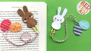 Easy Bunny Bookmark Easter  DIY Bookmarks  Kawaii DIY [upl. by Cinda]