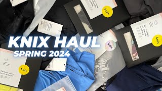 Knix Haul spring 2024 [upl. by Ellissa]