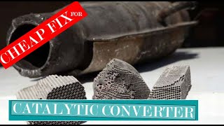 3 Cheapest Way to Fix Catalytic Converter  Cost Clean Catalytic Converter [upl. by Gora373]