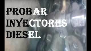 Como saber si un INYECTOR DIÉSEL esta MALO👨‍🔧 [upl. by Paugh]