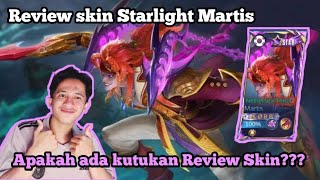 Review Skin Starlight Martis November  Mobile Legends [upl. by Ytinav873]