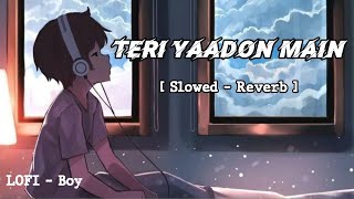 Teri Yaadon Main Lofi  Slowed  Reverb  LOFI  Boy [upl. by Salomo]