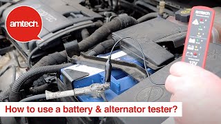 How To Use A Battery amp Alternator Tester [upl. by Ainival]