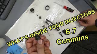 HOW TO disassembled A 67 Cummins injector [upl. by Airetnohs]