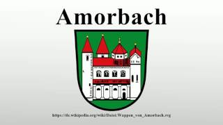 Amorbach [upl. by Bond]