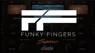 OFFICIAL ZAYTOVEN PLUGIN  FUNKY FINGERS  DEMONSTRATION [upl. by Elleirb992]