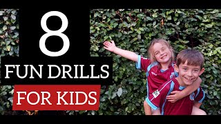 Fun Drills For Kids  U5 U6 U7 U8 U9  👇Free Session Plans👇 Football Coaching for Kids [upl. by Nitsugua635]