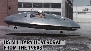 The US military tried to develop a hovercraft in the 1950s [upl. by Toby515]