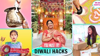 Housewife Ki Diwali  Must Try Last Minutes Hacks  2023 के दिवाली का बेहतरीन जुगाड़  CookWithNisha [upl. by Eninotna50]