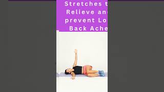 Stretches to Relieve and prevent Low Back AcheStretches for Mid Back PainBeststretchesmid backpain [upl. by Aivital]