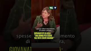 Giovanati FI in aula quotUna donna per essere tale deve essere mamma” [upl. by Talbert]