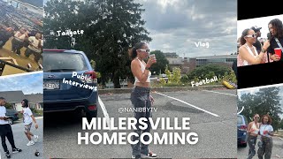 Millersville Homecoming Vlog Public Interviews [upl. by Brandice]