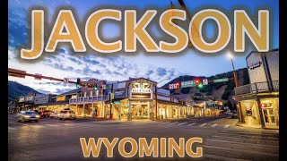 Downtown Jackson Wyoming Tour 4K [upl. by Raquel]