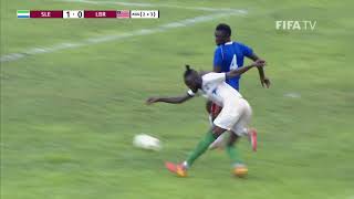 Sierra Leona v Liberia  FIFA World Cup Qatar 2022 Qualifier  Match Highlights [upl. by Jo Ann117]